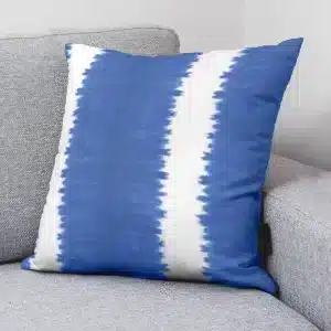 Housse de coussin bristol bleu 45X45 cm